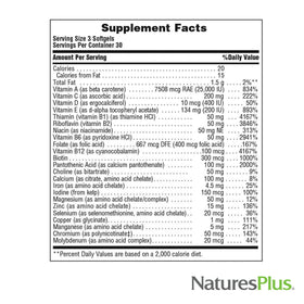 NaturesPlus Regeneration gélules sur fond blanc