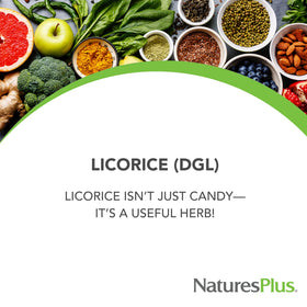 NaturesPlus Réglisse DGL 500 mg capsules - vue arrière