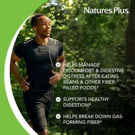 NaturesPlus Say Yes to Beans capsules sur une surface blanche