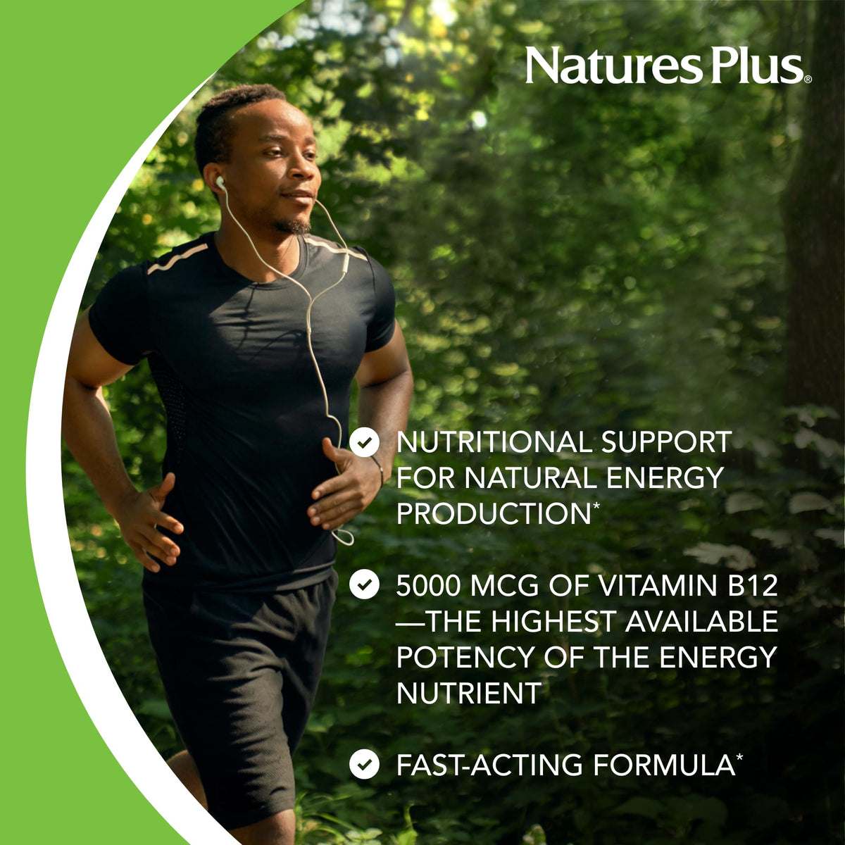 NaturesPlus Shot-O-B12 5000 mcg en utilisation quotidienne