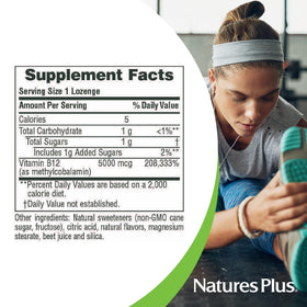 NaturesPlus Shot-O-B12 présentation sur un fond blanc