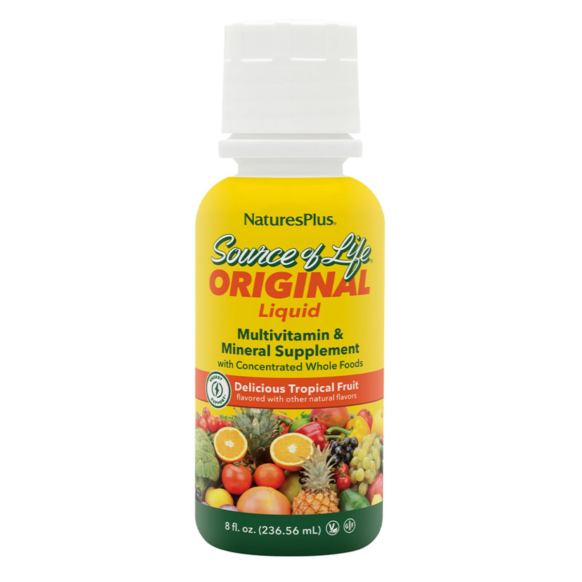 NaturesPlus Source de Vie Liquide 240ml bouteille vue avant