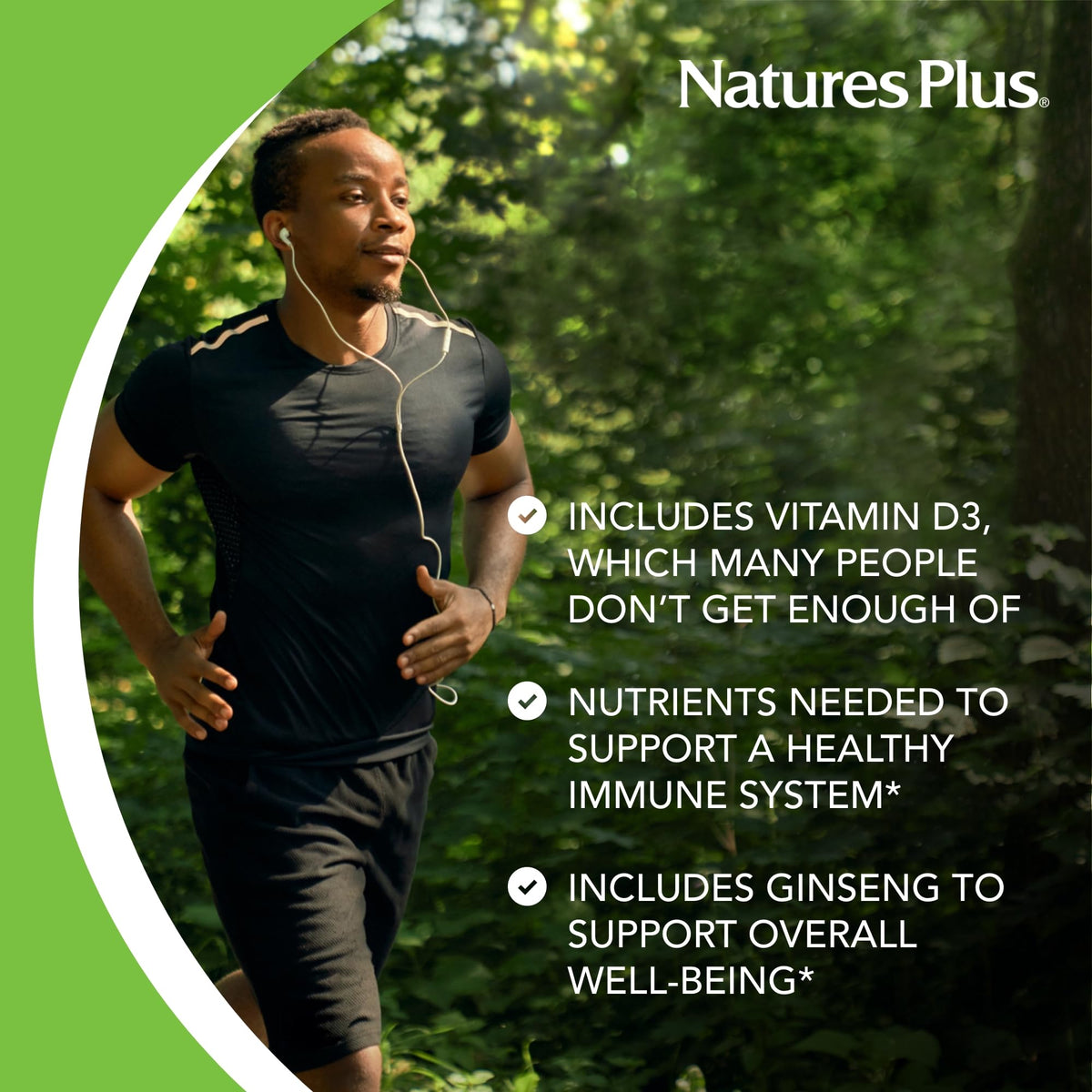 NaturesPlus Source de Vie Liquide 240ml versé dans un verre
