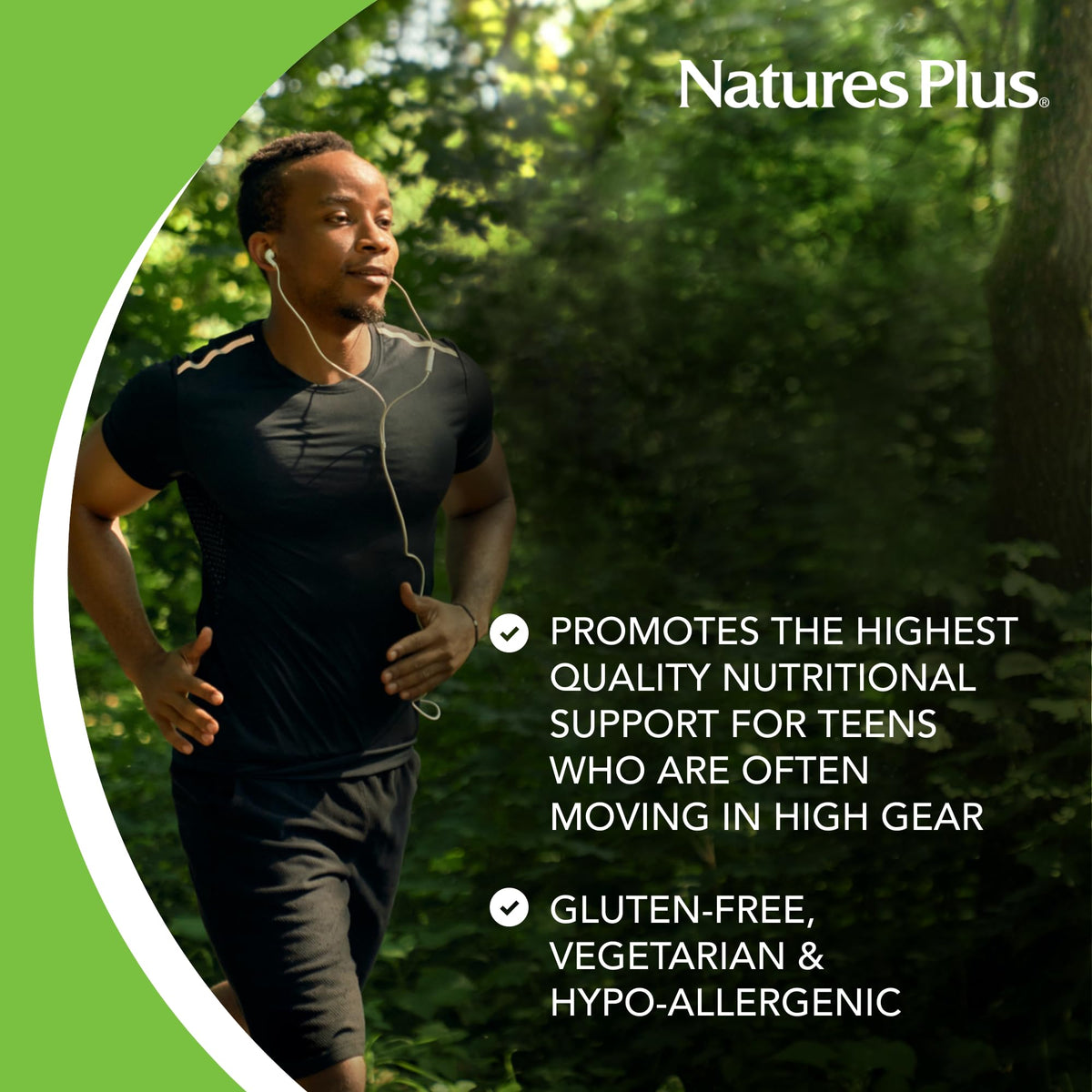 NaturesPlus Source of Life Adult Chewable 90 comprimés Pomme Cannelle - détails des ingrédients