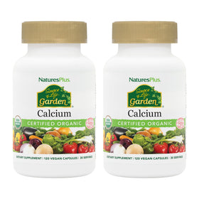 NaturesPlus Source of Life Garden Calcium 120 capsules avant