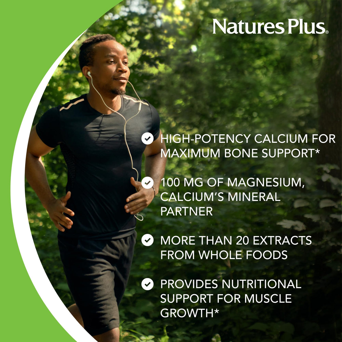 NaturesPlus Source of Life Garden Calcium côté droit