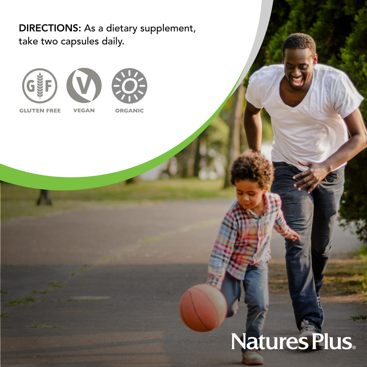 NaturesPlus Source of Life Garden Vitamine C capsules avec fruits