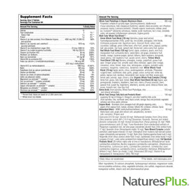 NaturesPlus Source of Life GOLD Multivitamine 180 comprimés avec des ingrédients naturels