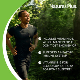 NaturesPlus Source of Life GOLD Multivitamine étiquette détaillée
