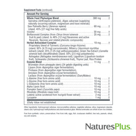 NaturesPlus Source of Life Men comprimés avec un verre d'eau