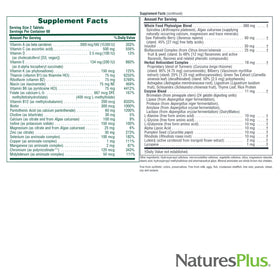 NaturesPlus Source of Life Men comprimés dans un bol