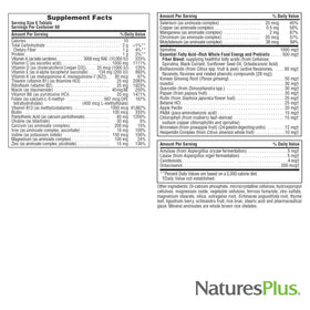 NaturesPlus Source of Life Mini-Tabs 360 avec des ingrédients naturels