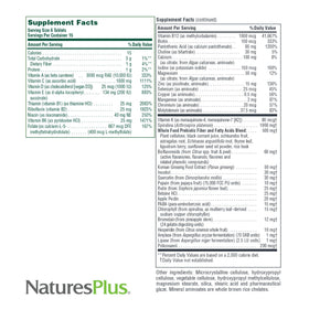 NaturesPlus Source of Life Mini-Tabs avec ginseng et vitamine D3