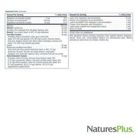 NaturesPlus Source of Life Women comprimés avec des ingrédients naturels