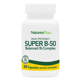 NaturesPlus Super B-50 complément alimentaire 60 capsules vue de face