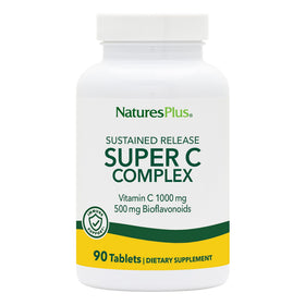 NaturesPlus Super C Complex 1000mg Vitamine C comprimés vue de face