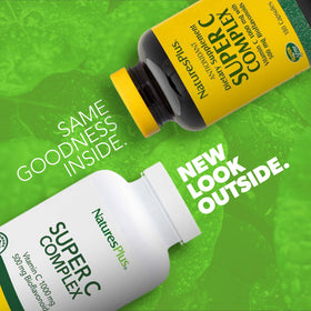 NaturesPlus Super C Complex 180 Capsules arrière vue