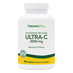 NaturesPlus Ultra-C 2000 mg 90 tablettes vue de face