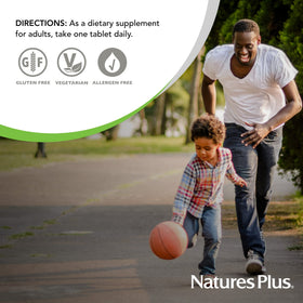 NaturesPlus Ultra-C 2000 mg bouteille avec fond flou