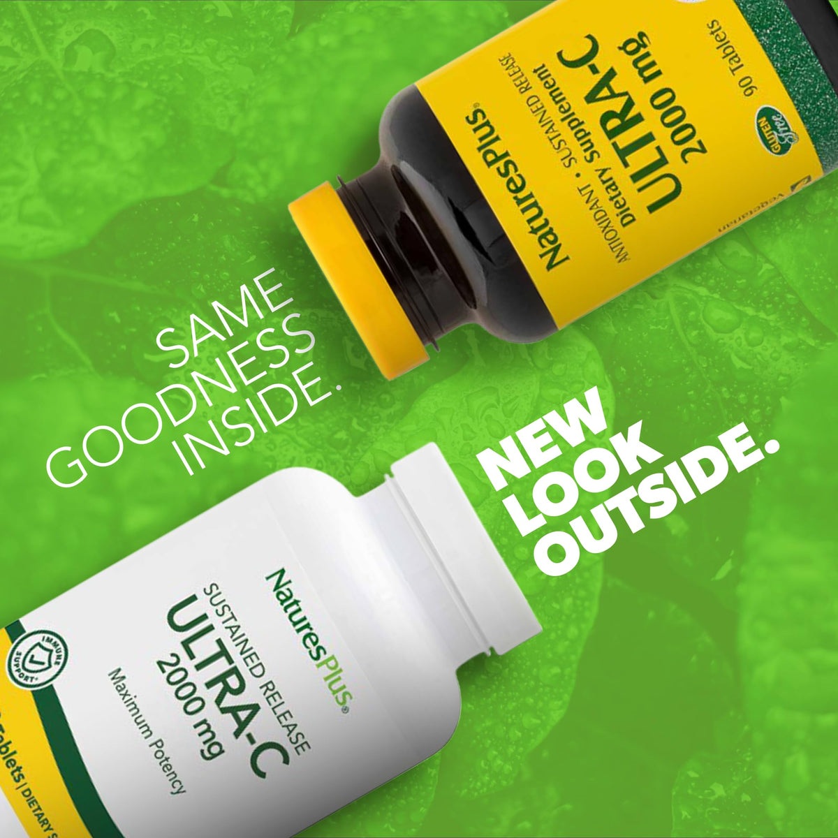 NaturesPlus Ultra-C 2000 mg comprimés avec églantier