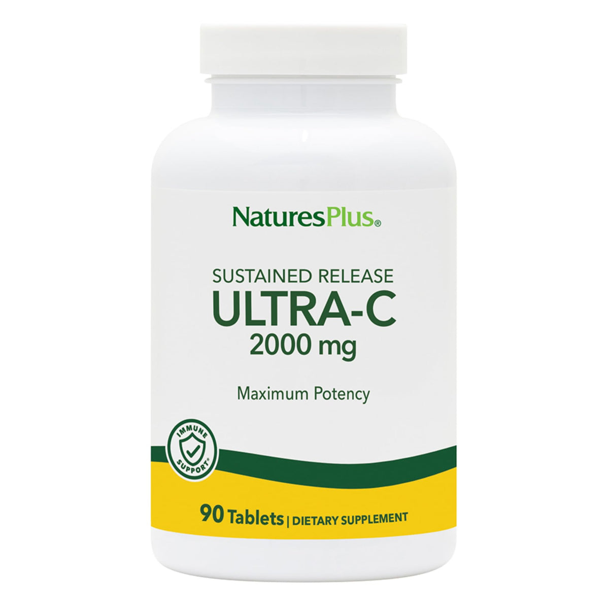 NaturesPlus Ultra-C 2000 mg comprimés pack de 2 vue de face