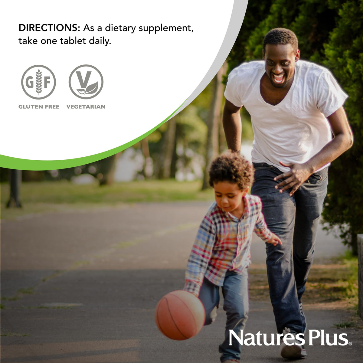 NaturesPlus Ultra-C 2000 mg comprimés sur fond blanc