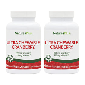 NaturesPlus Ultra Chewable Cranberry comprimés Love Berries forme de cœur