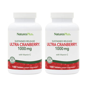 NaturesPlus Ultra Cranberry 1000 comprimés libération prolongée vue avant