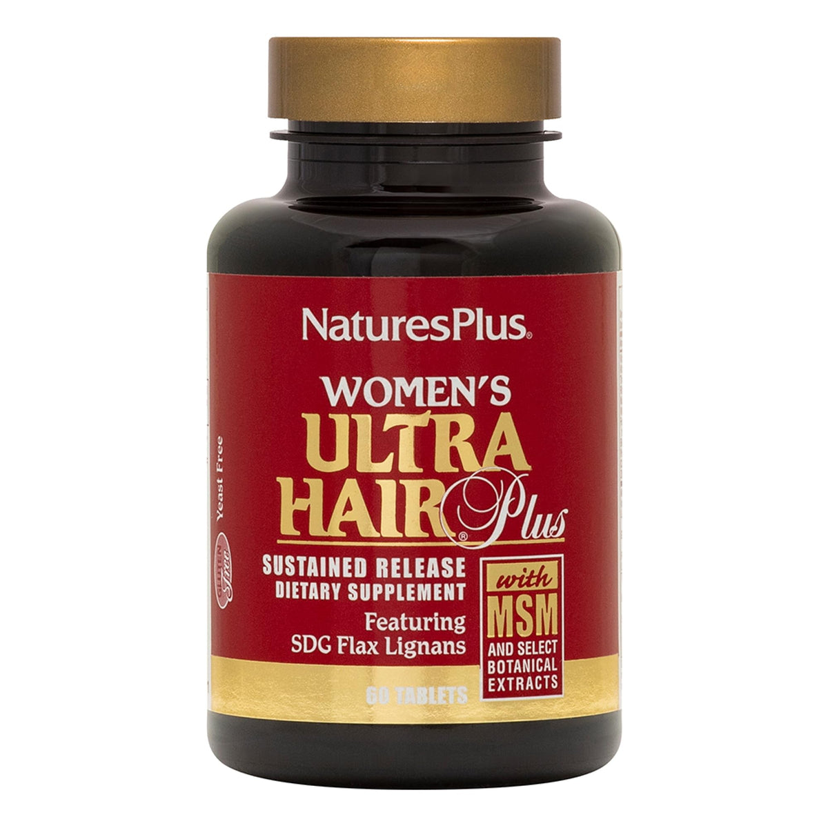NaturesPlus Ultra Hair Plus 60 comprimés vue avant