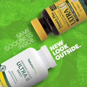 NaturesPlus Ultra II 90 Tablettes côté avec informations nutritionnelles