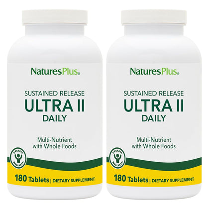 NaturesPlus Ultra II Daily 180 comprimés vue de face avec packaging