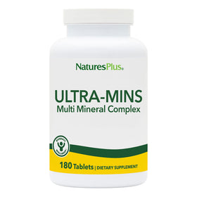 NaturesPlus Ultra-Mins 180 comprimés vue avant avec emballage