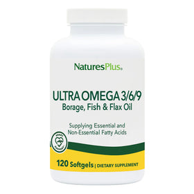 NaturesPlus Ultra Omega 3 6 9 1200 mg gélules en flacon