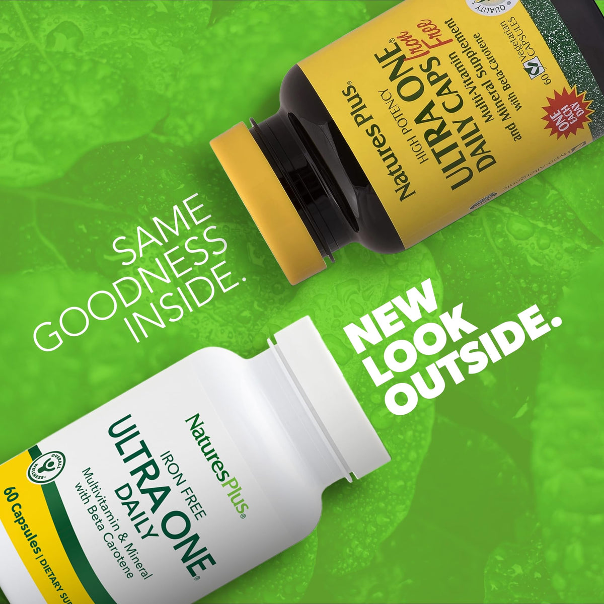 NaturesPlus Ultra One Daily 60 capsules vue de dos