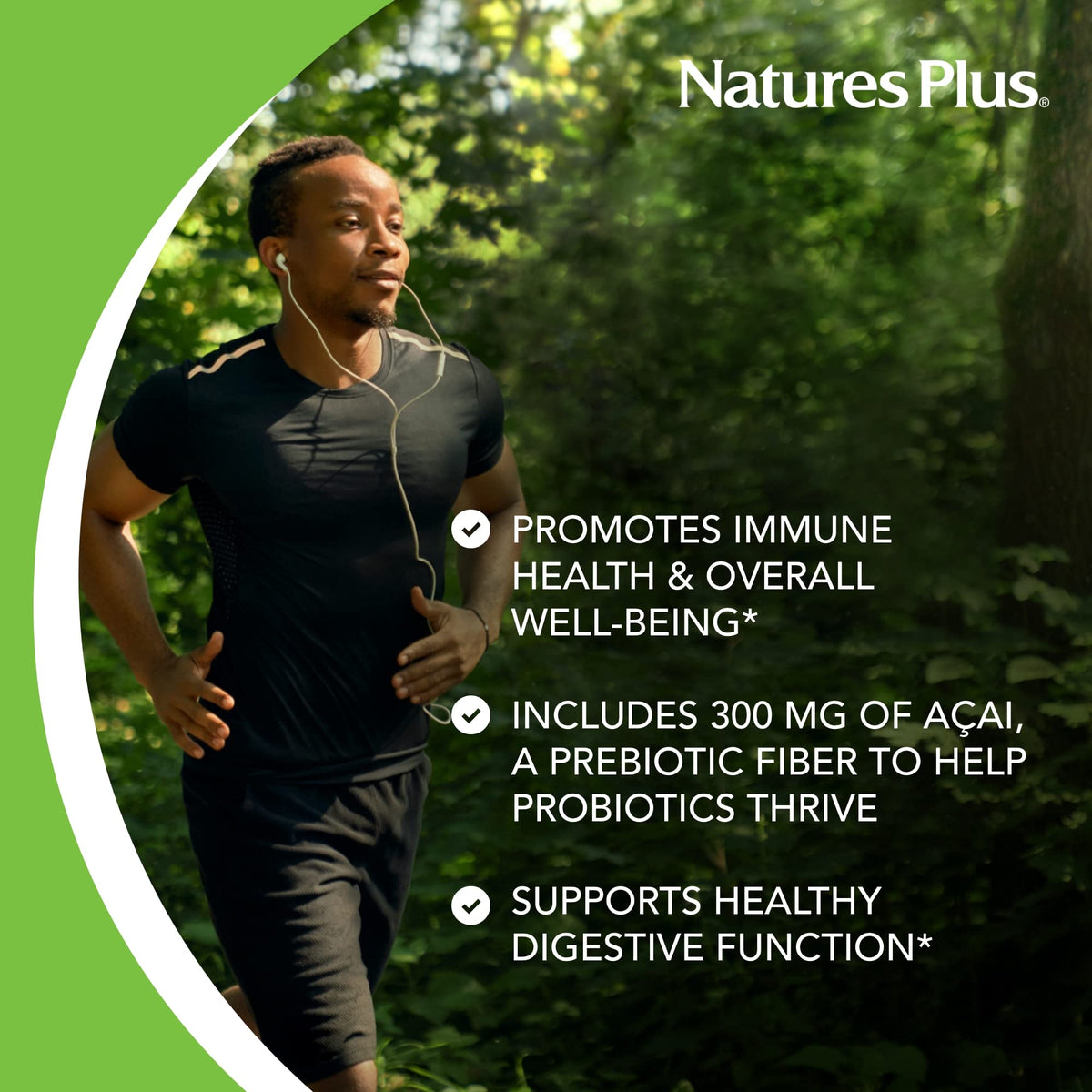 NaturesPlus Ultra Probiotics 30 capsules végétales ouvertes