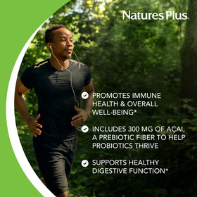 NaturesPlus Ultra Probiotics 30 capsules végétales ouvertes