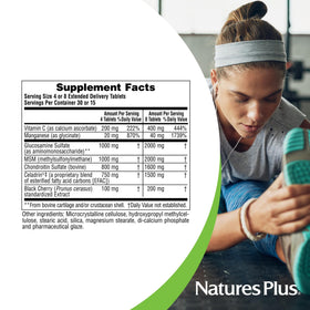 NaturesPlus Ultra Rx-Joint comprimés dans un bol