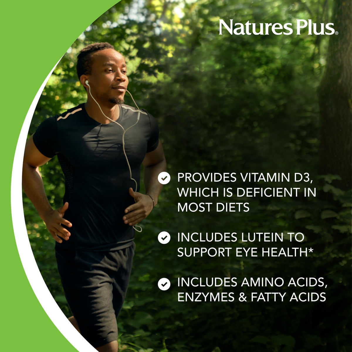 NaturesPlus Ultra Source of Life Multivitamines Sans Fer comprimés avec des ingrédients naturels