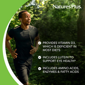 NaturesPlus Ultra Source of Life Multivitamines Sans Fer comprimés avec des ingrédients naturels