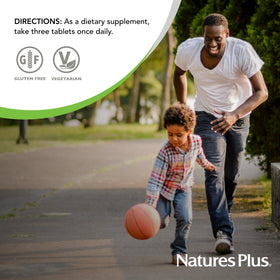 NaturesPlus Ultra Source of Life Multivitamines Sans Fer comprimés en détail