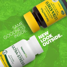 NaturesPlus Ultra-Stress avec Fer, comprimés végétariens