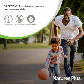 NaturesPlus Vitamine B1 300 mg avec d'autres compléments alimentaires