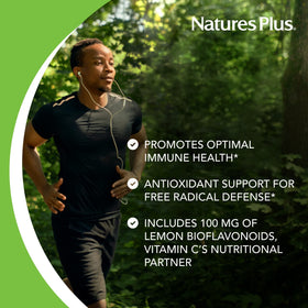 NaturesPlus Vitamine C Liquide 1000 mg en mode de vie actif