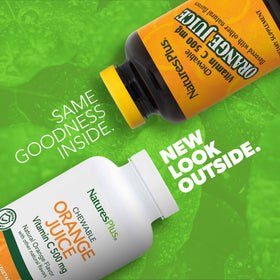 NaturesPlus Vitamine C Mâchable 500 mg, comprimés dans l'emballage