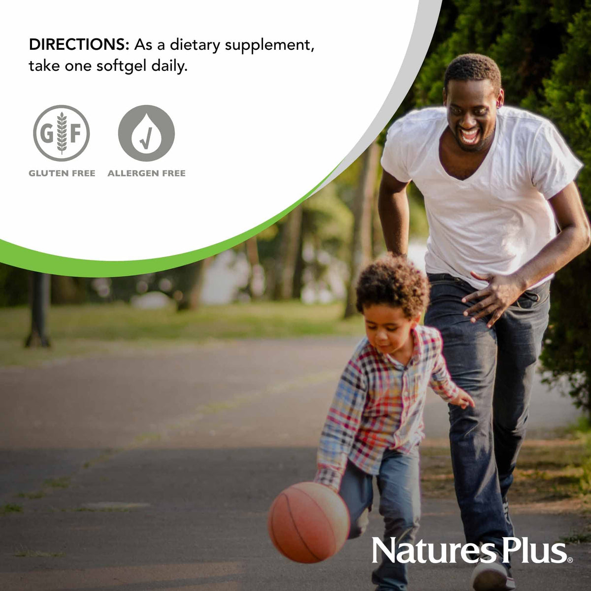 NaturesPlus Vitamine D3 2500 UI gélules en gros plan