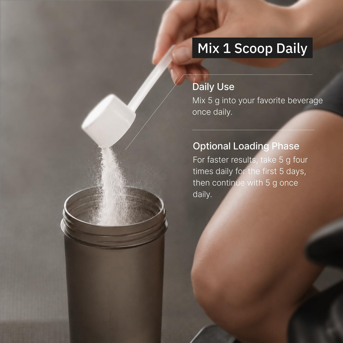 NATUREVOL Poudre de Créatine Monohydrate 581g sur une table