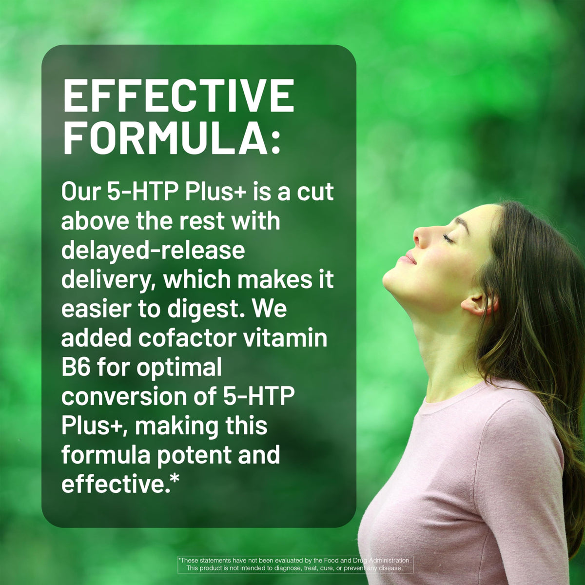 NatureWise 5-HTP 200 mg et ses ingrédients naturels