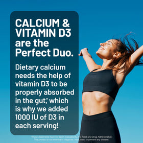 NatureWise Calcium 1250mg + Vitamine D3 gélules ouvertes montrant l'intérieur