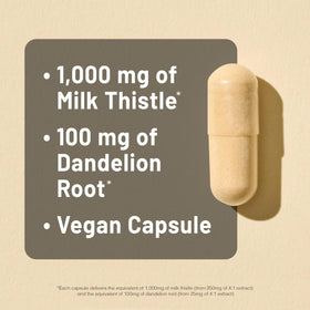 NatureWise Chardon-Marie capsules ouvertes montrant le contenu