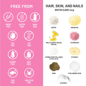NatureWise Complément Cheveux, Peau et Ongles - boîte ouverte
